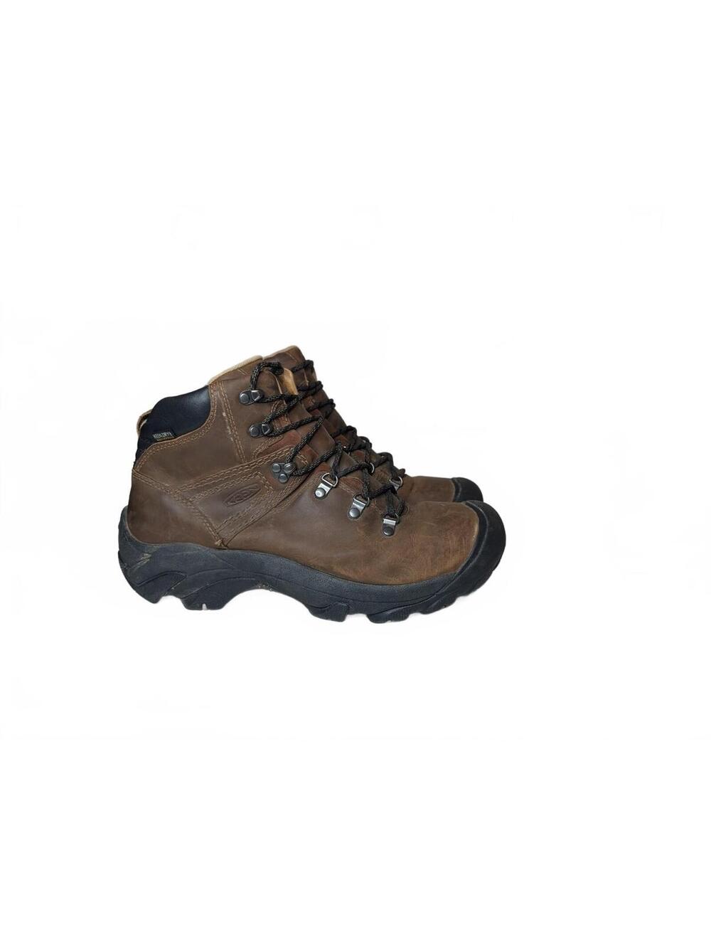KEEN Men's Pyrenees Waterproof Hiking Boots Syrup Brown Size 10.5